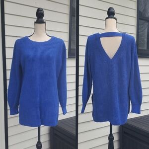 Loft Bar Back Tunic Sweater